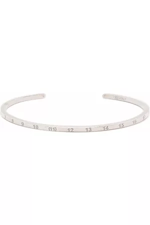Maison Margiela Numbers-engraved cuff bracelet