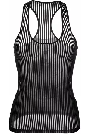 MAISON CLOSE Bande à Part striped tank top