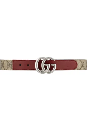 Gucci GG logo-plaque belt