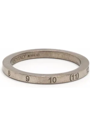 Maison Margiela Engraved-number ring