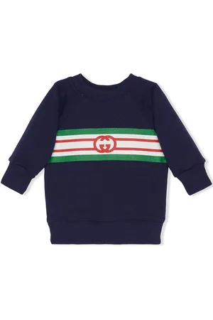 Gucci Baby Sweatshirts - Interlocking G logo-print sweatshirt