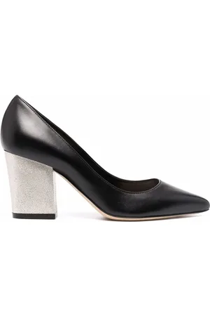 Sergio Rossi Nappa Seventy block-heel pumps