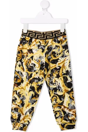 VERSACE Baroque-print track pants