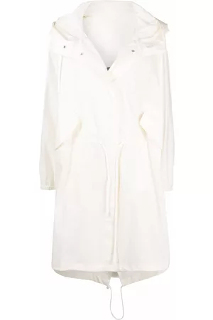 Jil Sander Logo-print hooded raincoat