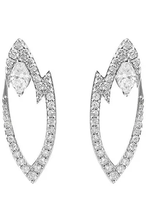 STEPHEN WEBSTER 18kt white gold Lady Stardust diamond earrings