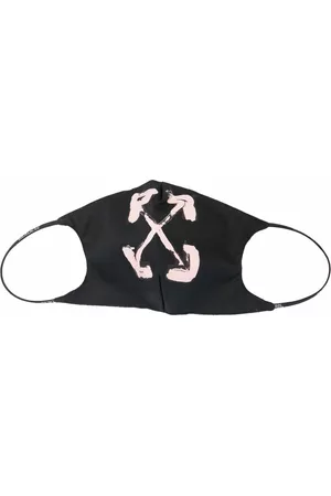 OFF-WHITE Painted Arrows motif face mask