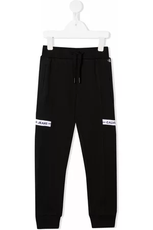 Calvin Klein Logo-print cotton track pants