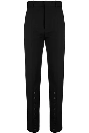 Y / PROJECT High-waisted slim fit trousers