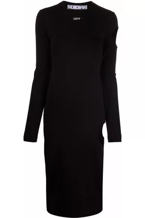 OFF-WHITE Meteor logo knitted dress