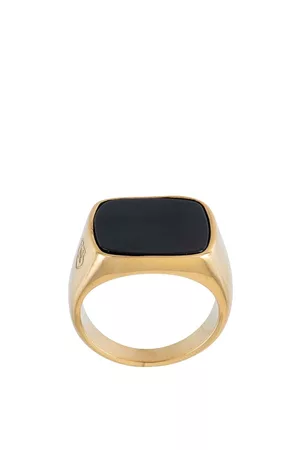 Nialaya Men Rings - Onyx cocktail ring