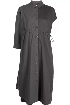 ROMEO HUNTE Asymmetric-sleeve shirtdress