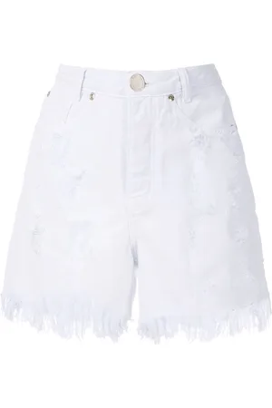 Olympiah Ripped demin shorts