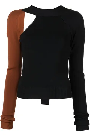 MONSE Two-tone cut-out jumper