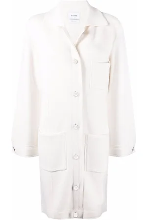Barrie Single-breasted cashmere-cotton blend coat