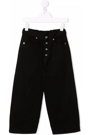 Maison Margiela Button-detail wide-leg jeans