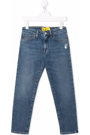 OFF-WHITE Mid-rise straight jeans