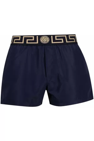 VERSACE Greca Border swim shorts
