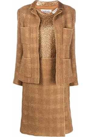 CHANEL 1990s three-piece skirt suit