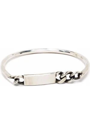 WERKSTATT:MÜNCHEN Plaque chain bracelet