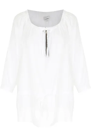 AMIR SLAMA Tie-fastening blouse