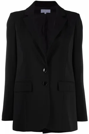 Patrizia Pepe Notched-lapels single-breasted blazer
