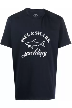 Paul & Shark Logo-print stretch-cotton T-shirt