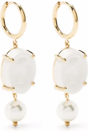 Simone Rocha Porcelain drop earrings