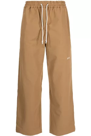 Off-Duty Logo embroidered track pants