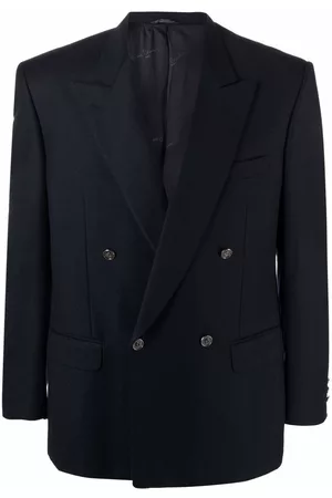 Pierre Cardin 1980s peak lapels double-breasted blazer
