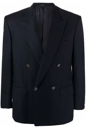 Pierre Cardin 1980s peak lapels double-breasted blazer