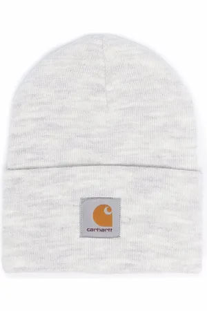 Carhartt Logo-patch knitted beanie