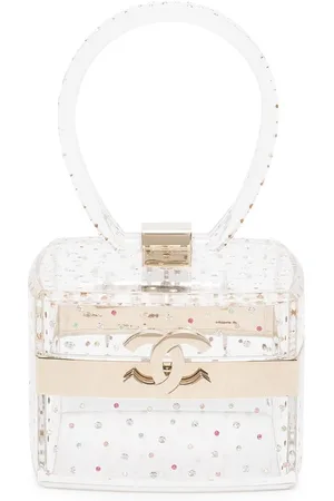 CHANEL 2004 CC rhinestone-embellished vanity mini bag