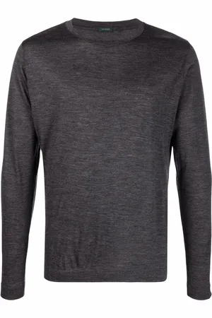 ZANONE Round neck knitted top