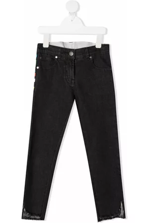 Stella McCartney Logo-stripe denim jeans