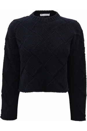 J.W.Anderson Basketweave stitch cropped jumper
