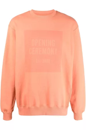 Opening Ceremony Box logo cotton sweatshirt