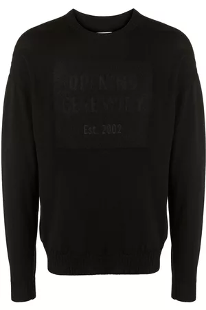 Opening Ceremony Box-logo crew-neck jumper