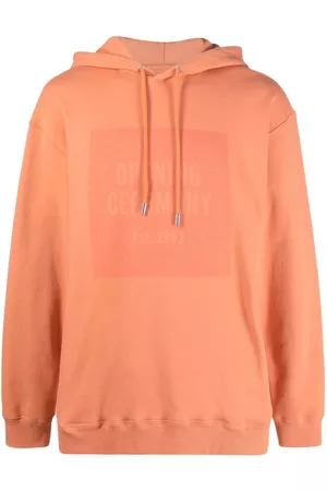Opening Ceremony Box logo print hoodie