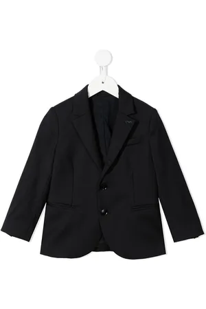 Emporio Armani Single-breasted wool suit