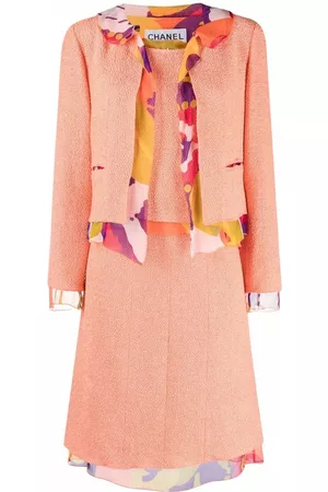 CHANEL 2000s three-piece skirt suit