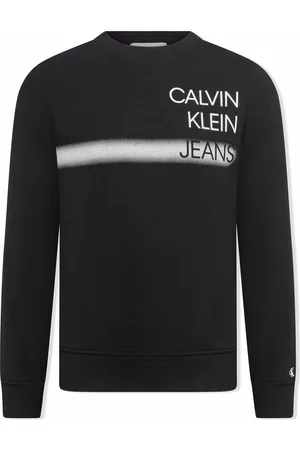 Calvin Klein Logo-print cotton sweatshirt