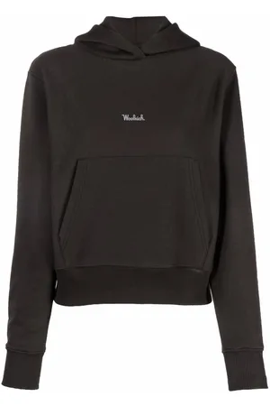 Woolrich Logo-print cotton-blend hoodie
