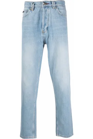Philipp Plein Iconic carrot-cut jeans
