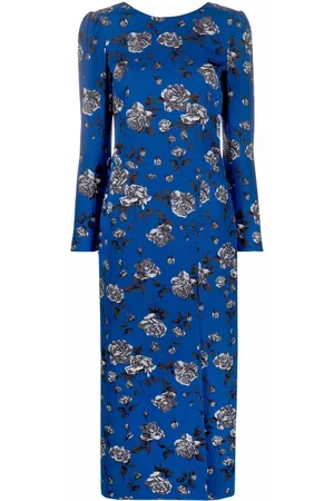 RED Valentino Floral-print midi dress