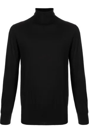 N.PEAL Fine knit roll neck jumper