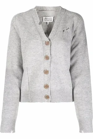 Maison Margiela Distressed button-down cardigan