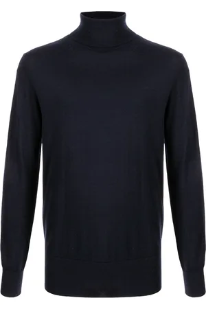N.PEAL Fine knit roll neck jumper