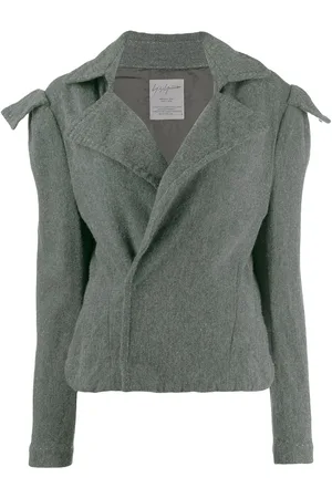 YOHJI YAMAMOTO Elongated back wrap jacket