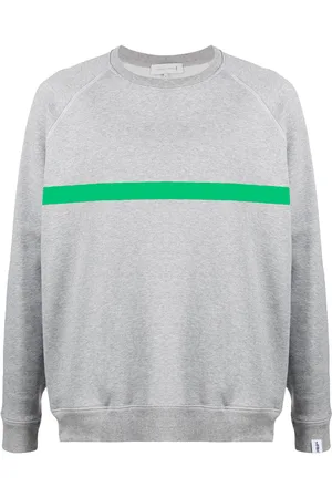 MACKINTOSH Horizontal-stripe crew-neck sweatshirt