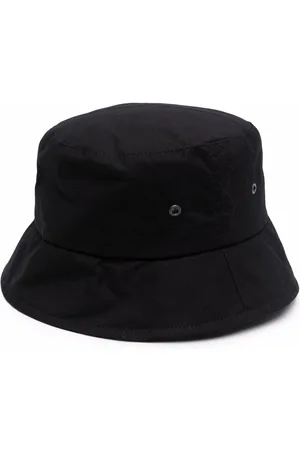 MACKINTOSH Waxed cotton bucket hat